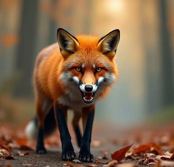 red fox aggression insights