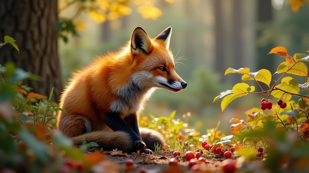 red fox dietary habits