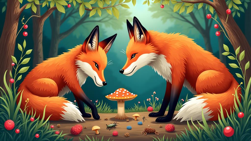 red fox dietary habits