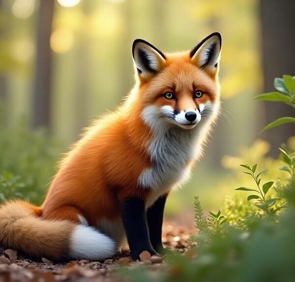 red fox white fox hybrid