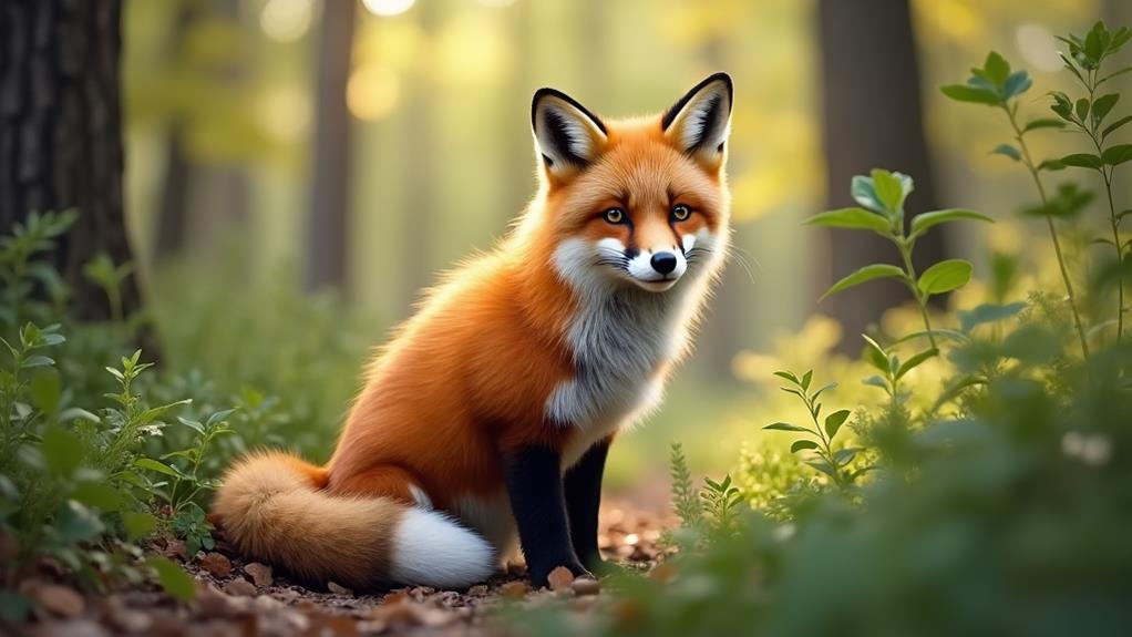red fox white fox hybrid