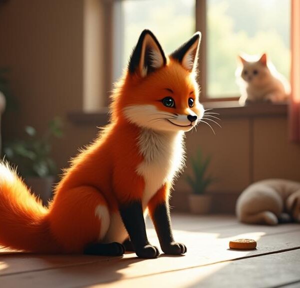 red foxes as pets