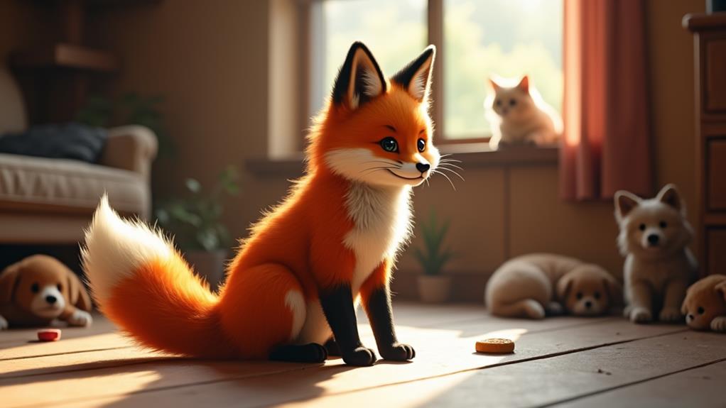 red foxes as pets
