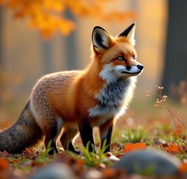 red foxes do not gray