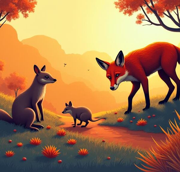 red foxes threaten australia s ecosystem