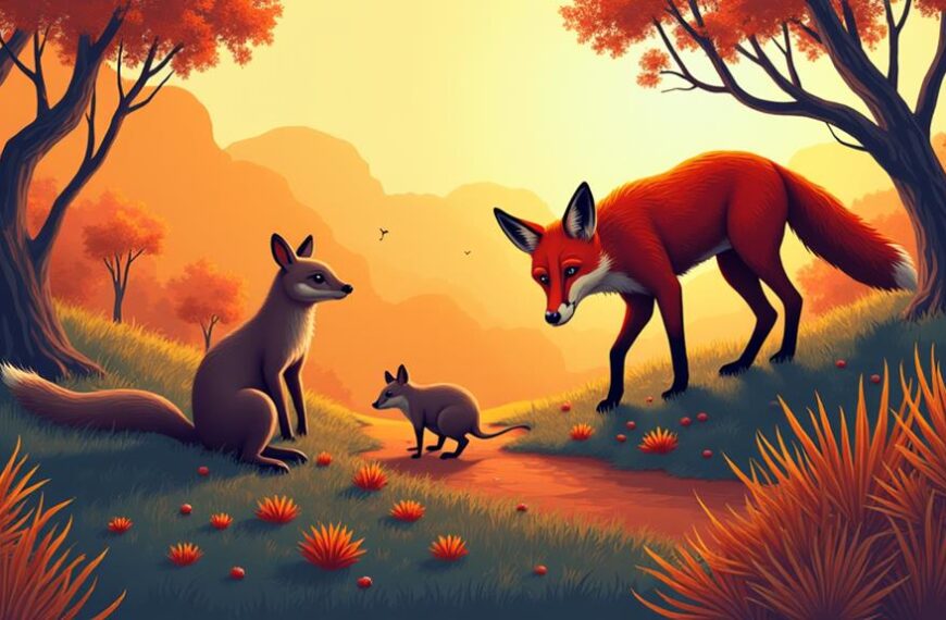 red foxes threaten australia s ecosystem