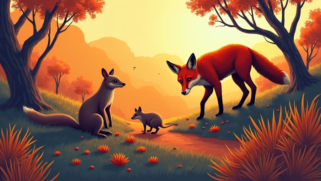red foxes threaten australia s ecosystem