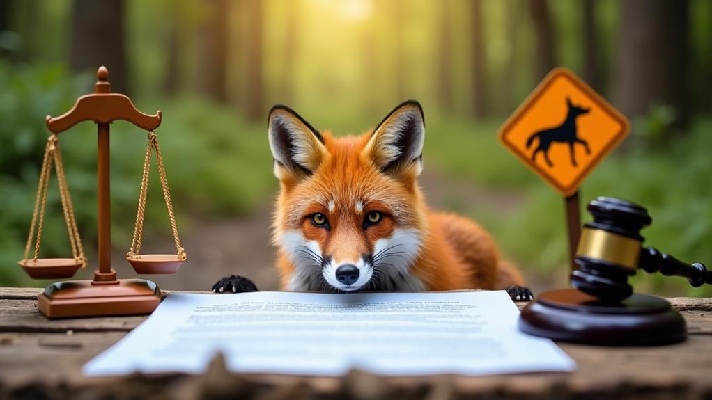 regulations for owning foxes