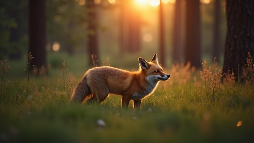 sounds influence fox behavior