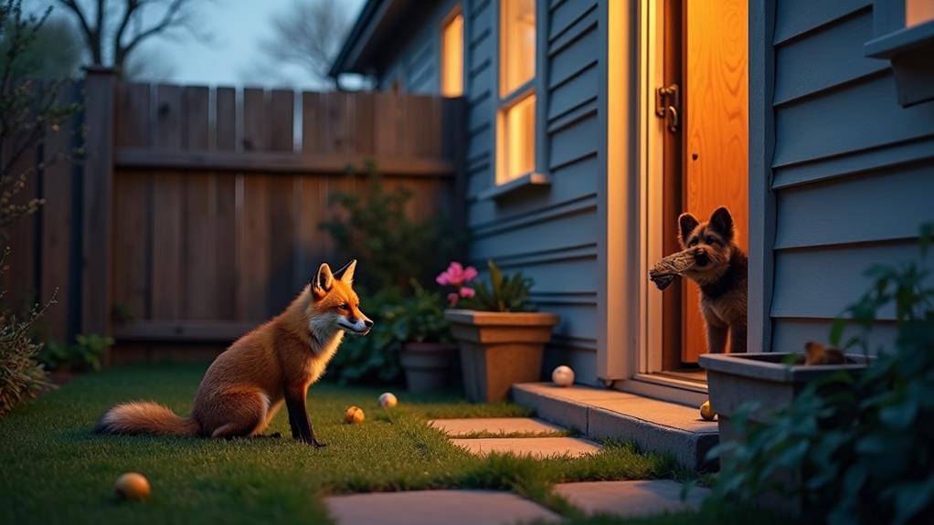 urban fox interaction management
