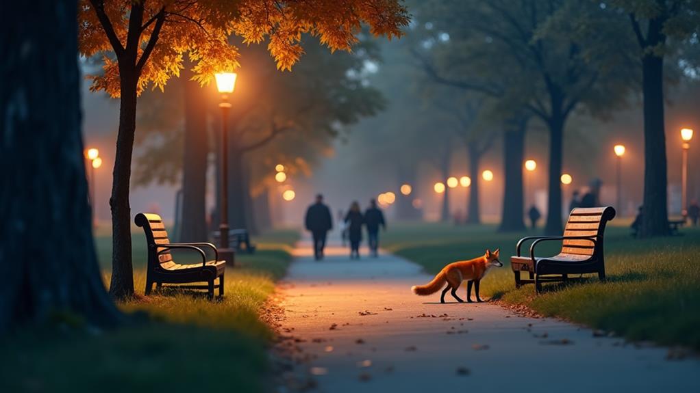 urban foxes adapt successfully