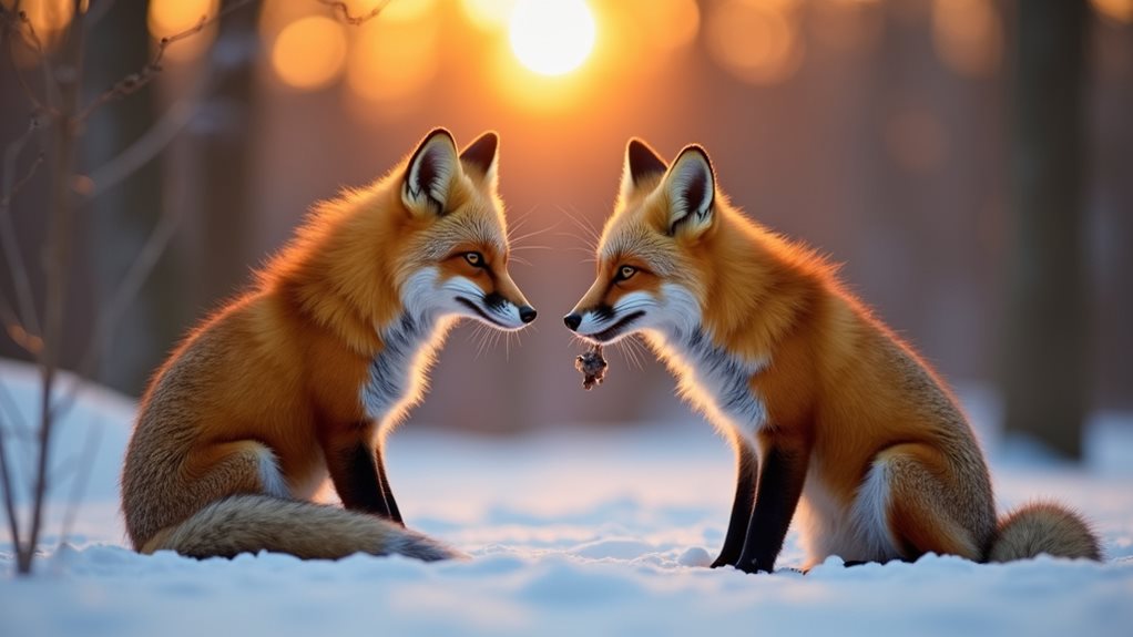 adaptable fox mating behaviors
