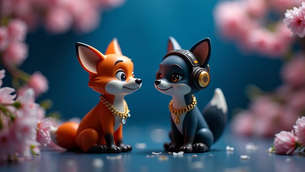 animated fox characters charm