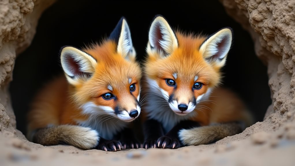 baby foxes are called kits