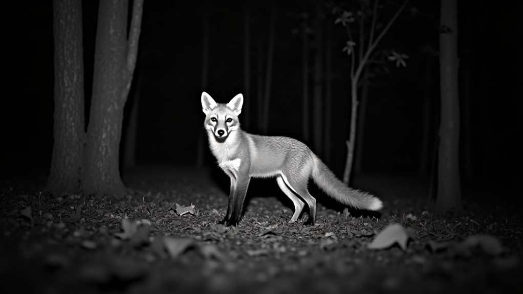 camera traps monitor foxes