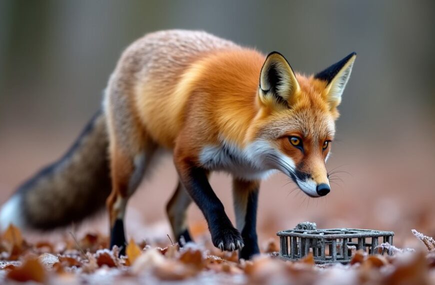 clever foxes evade danger
