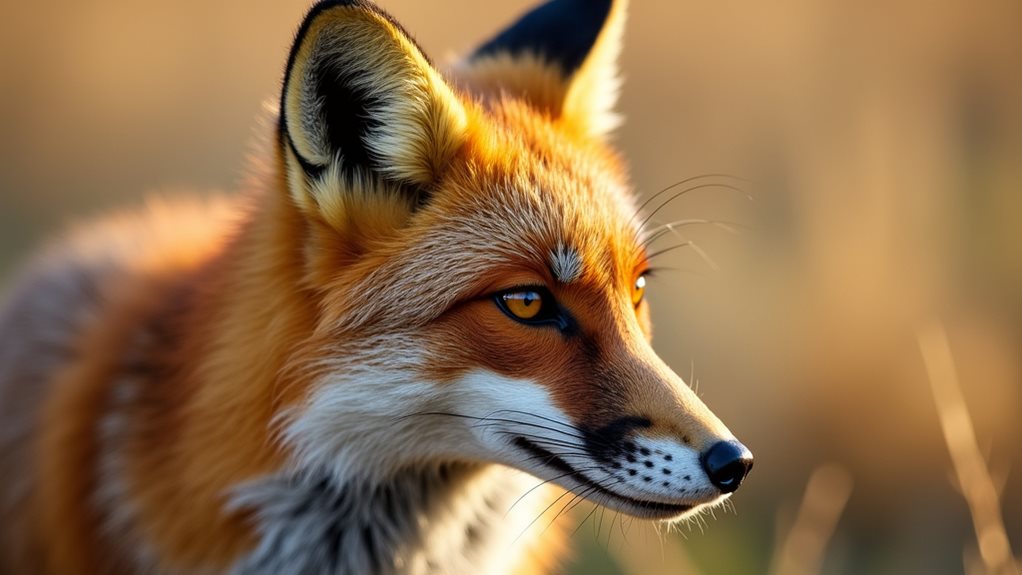 distinctive fox features identified