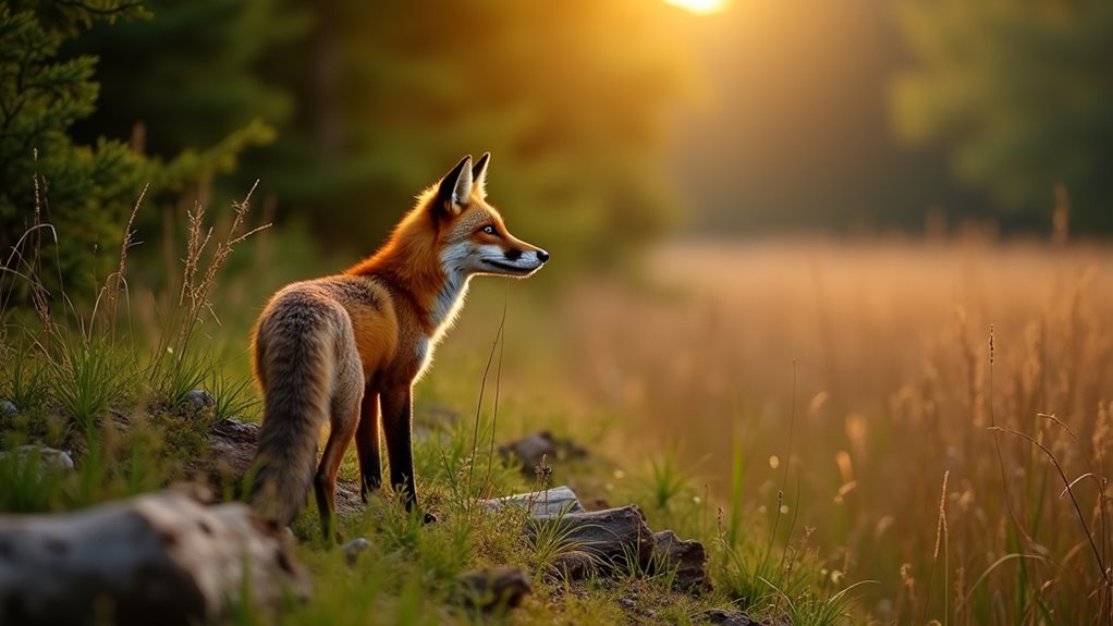 edge habitats support foxes