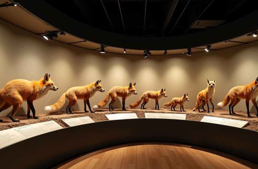 evolutionary changes in foxes