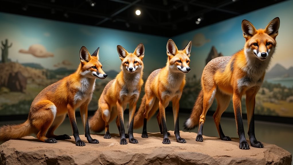 fossil evidence reveals fox hierarchies