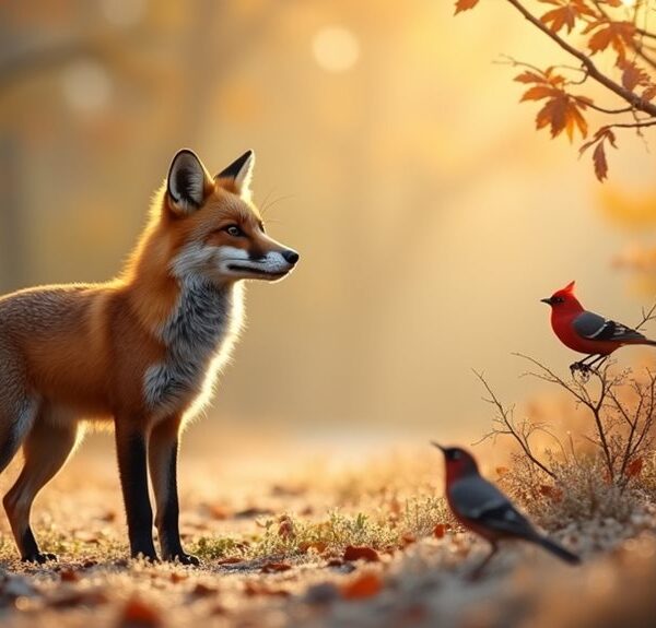 fox bird call sounds
