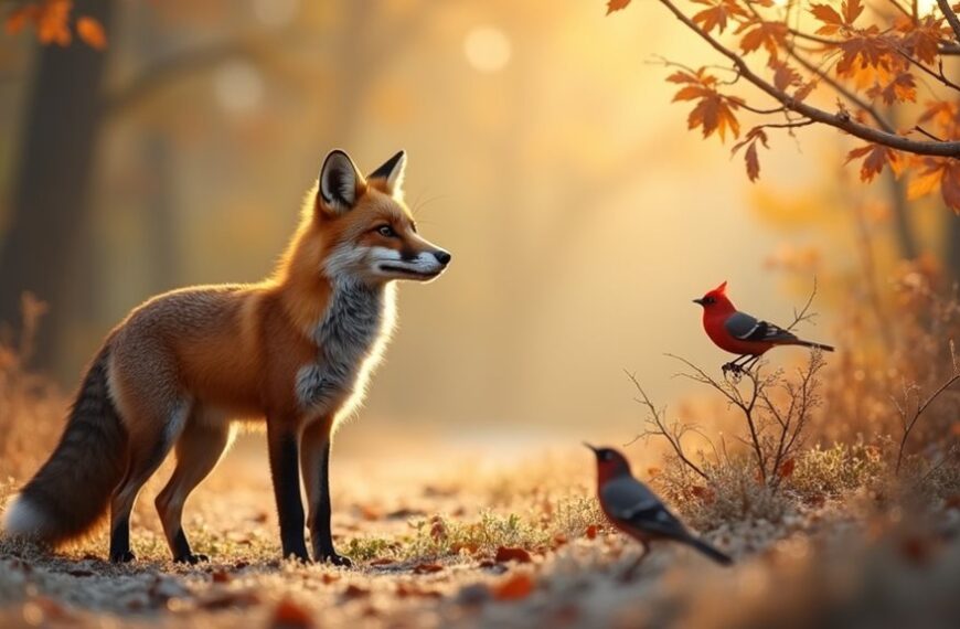fox bird call sounds