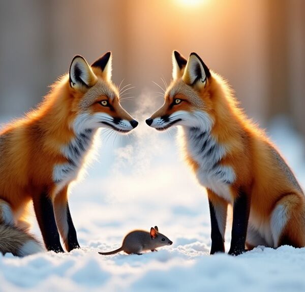 fox courtship behaviors explained
