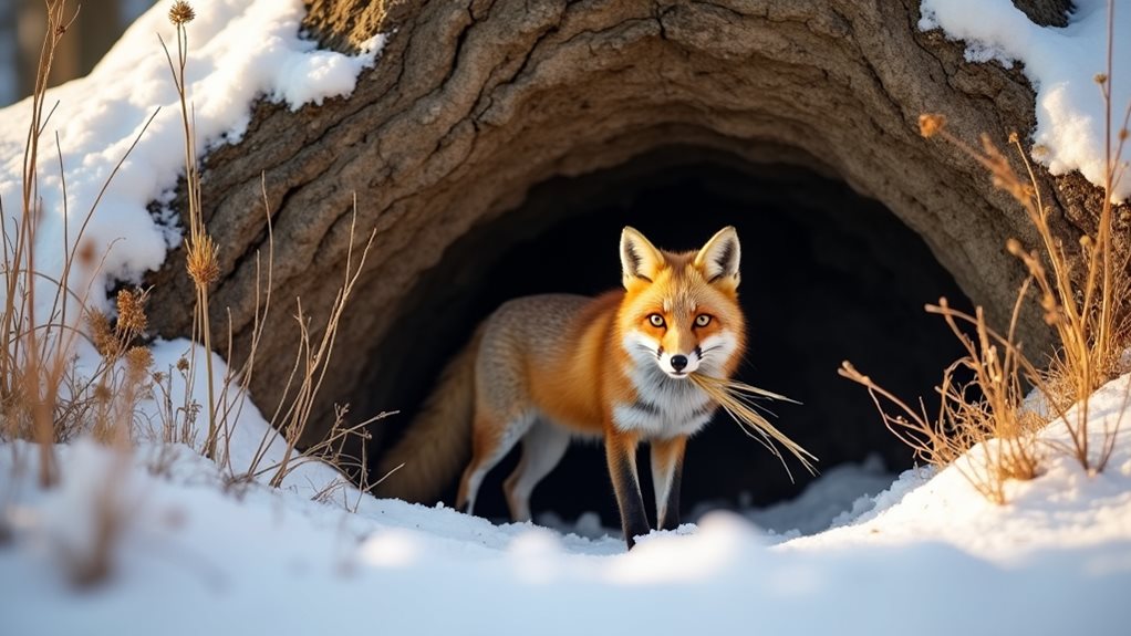 fox den preparation process