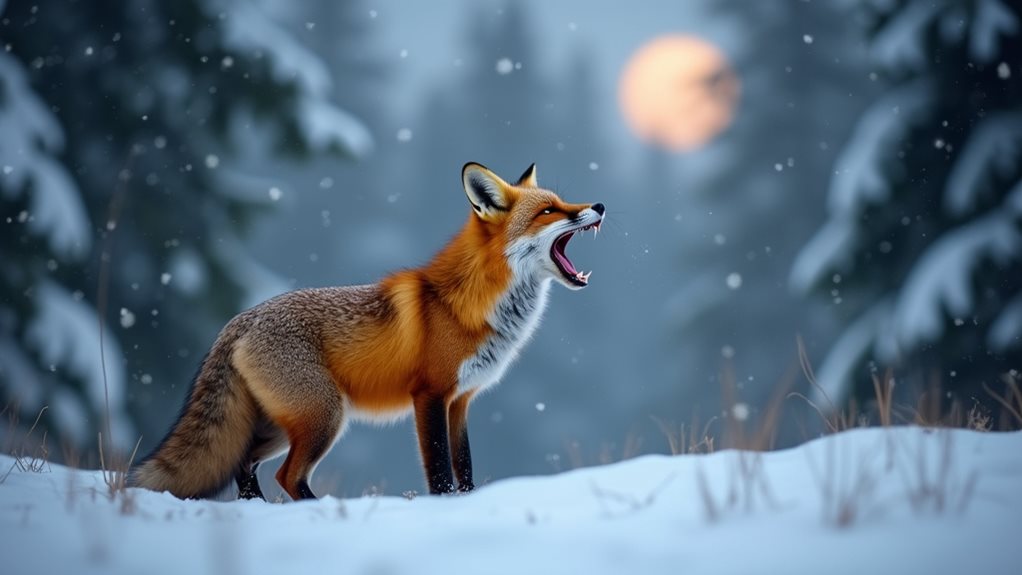 fox mating season sounds