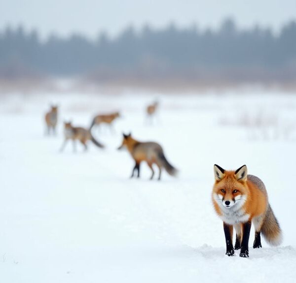 fox migration patterns vary