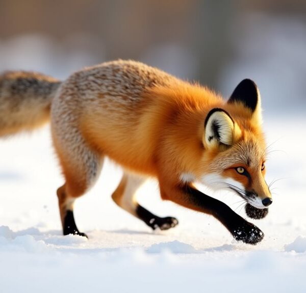 fox predation strategy differences