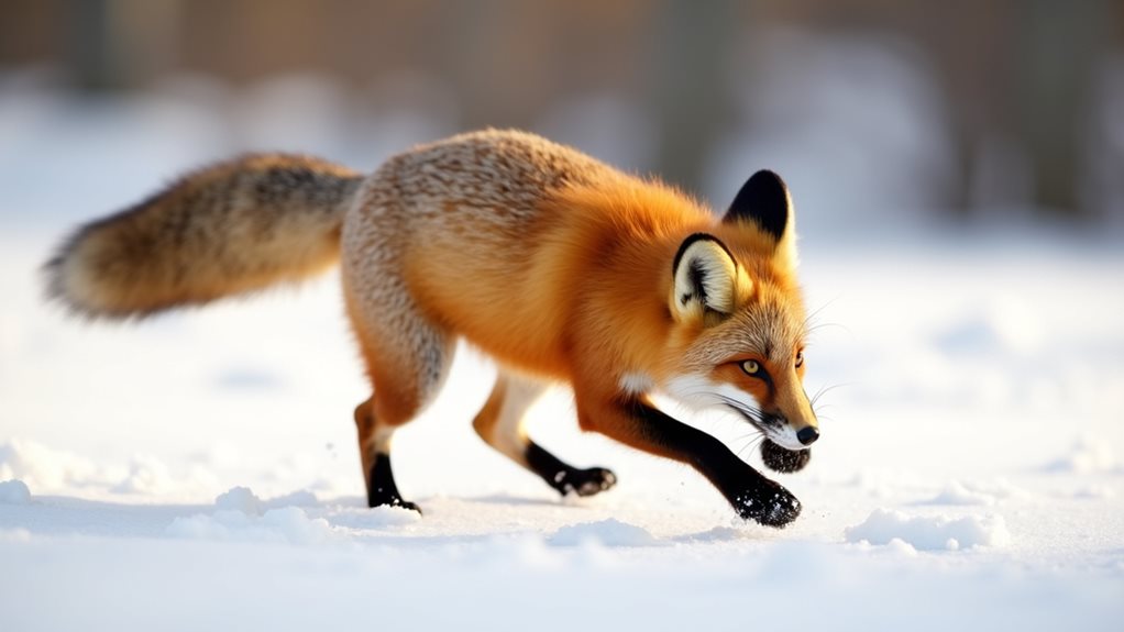 fox predation strategy differences