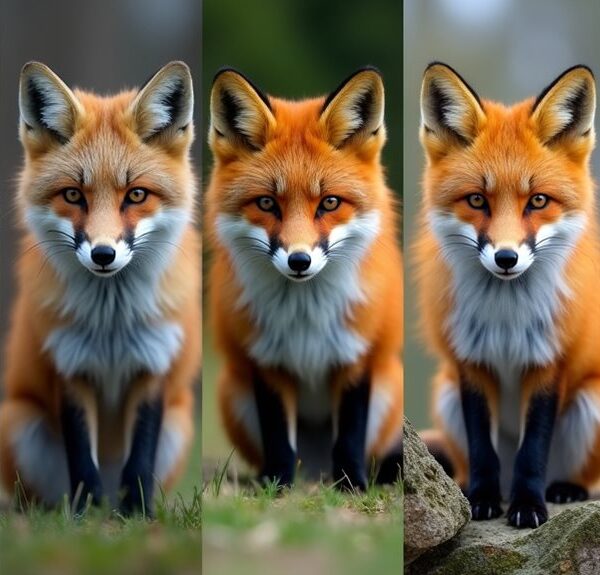 fox species identification features