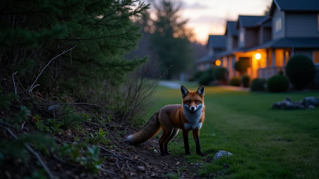 foxes adapt to humans