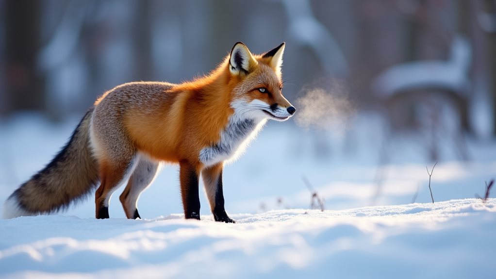 foxes do not hibernate