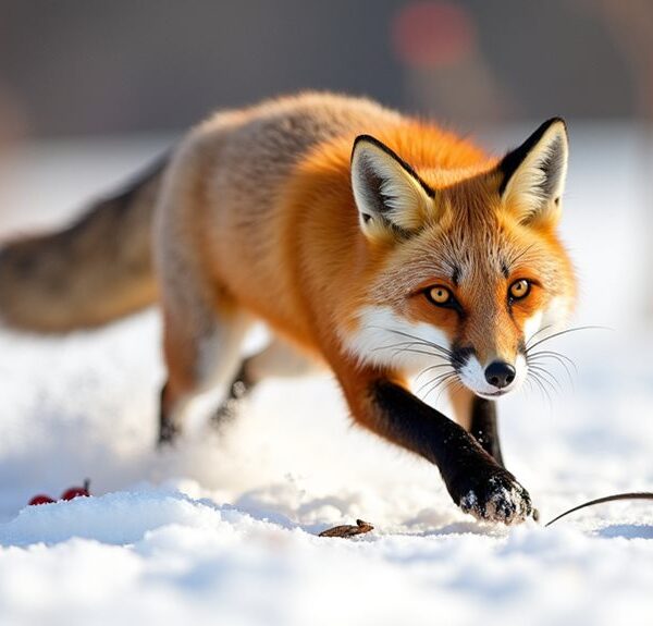 foxes eat diverse foods