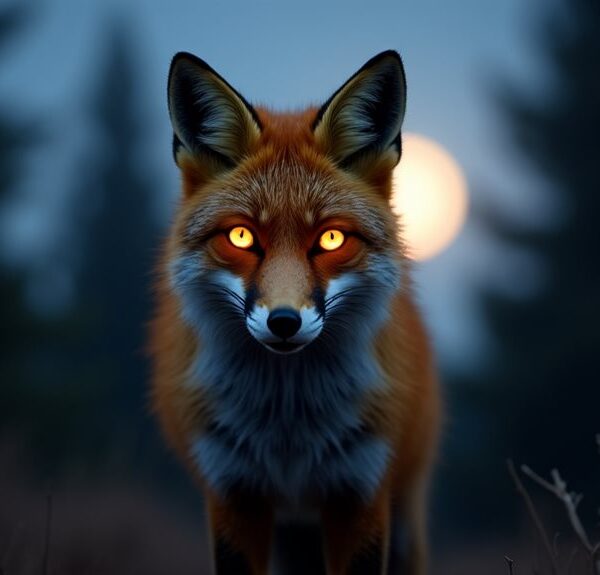 foxes excel in darkness