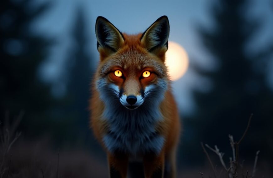foxes excel in darkness