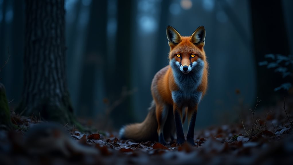 foxes excel in low light vision