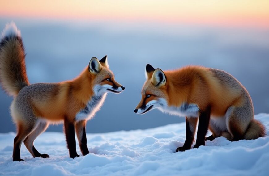 foxes use varied communication
