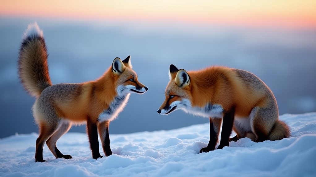 foxes use varied communication