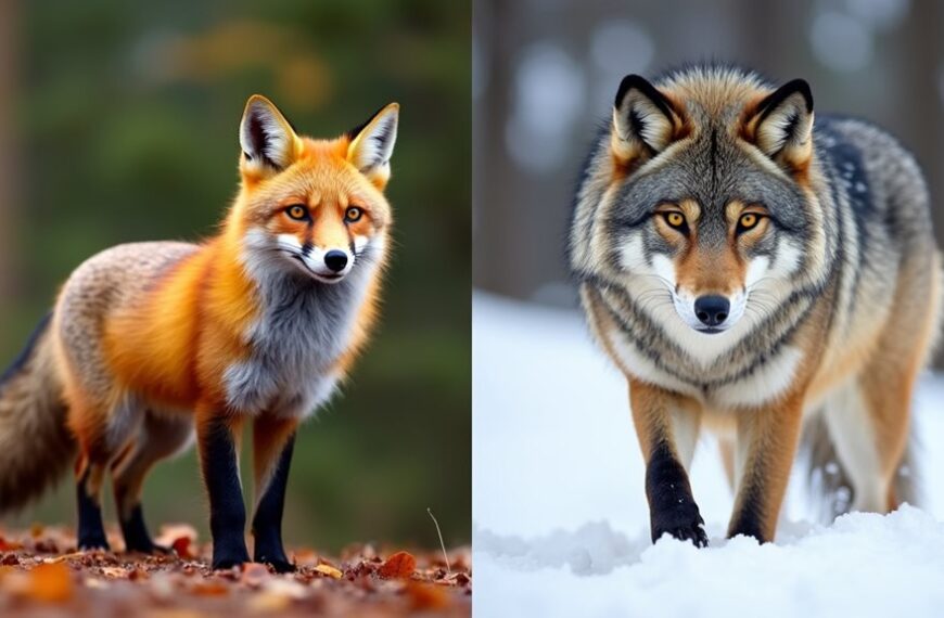 foxes versus wolves comparison