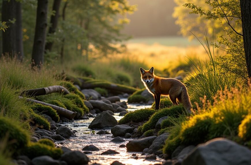 ideal habitats for foxes