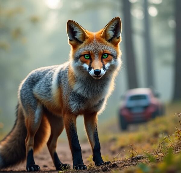 mythical hybrid fox creatures