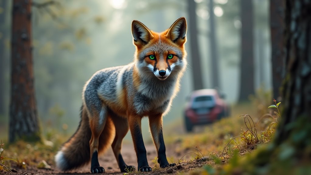 mythical hybrid fox creatures
