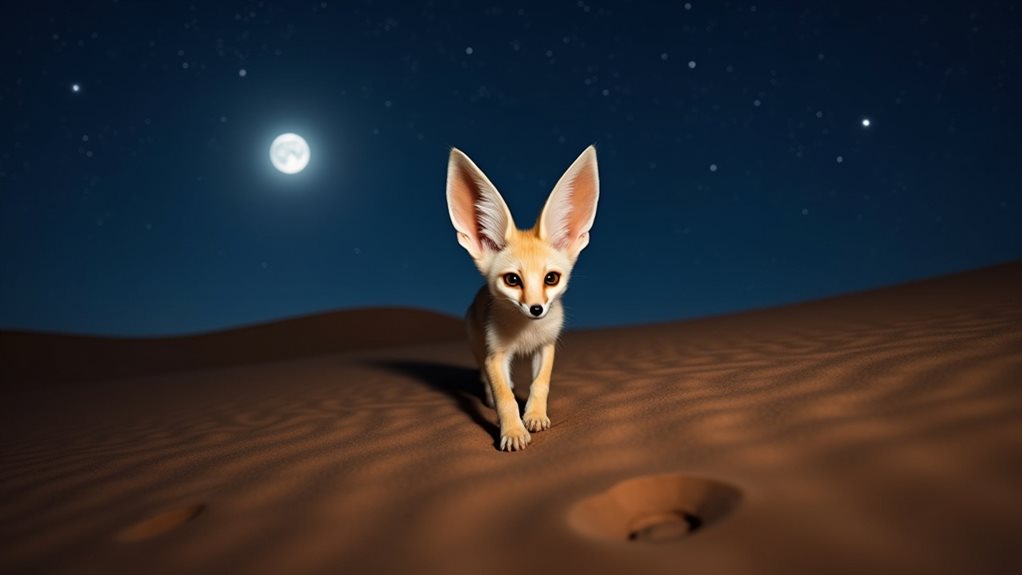 nocturnal hunting in deserts