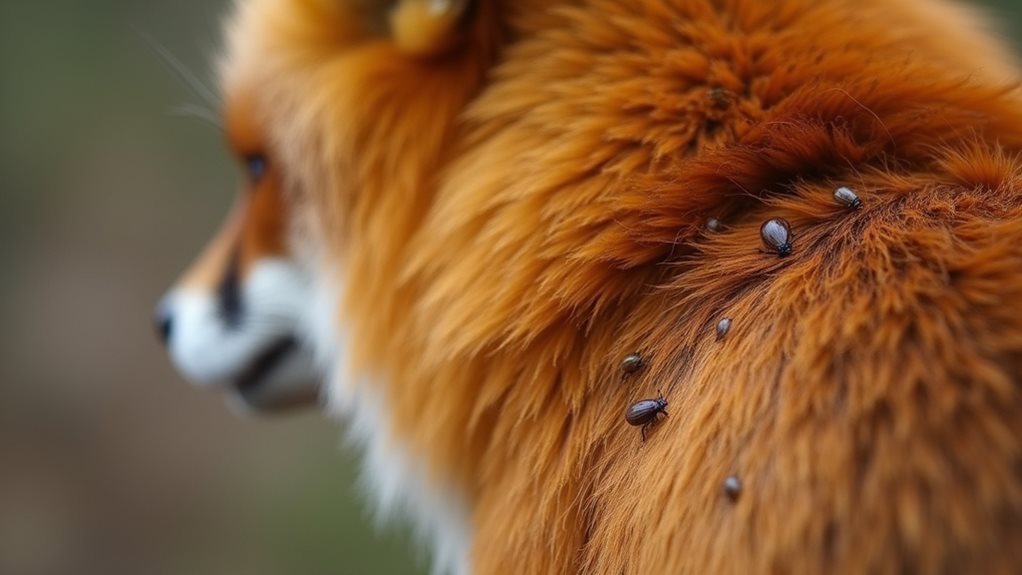red foxes parasite resilience