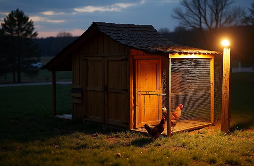 secure coop and fencing