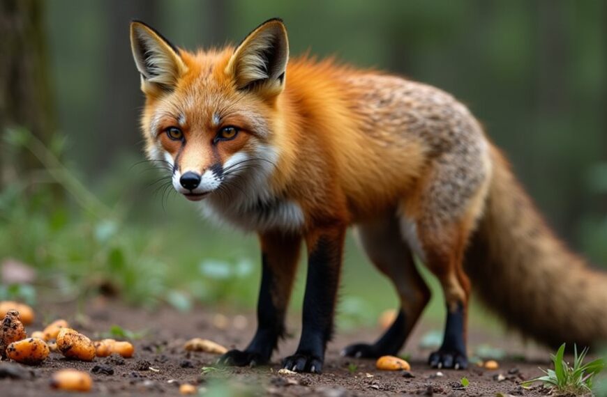 sick fox illness indicators