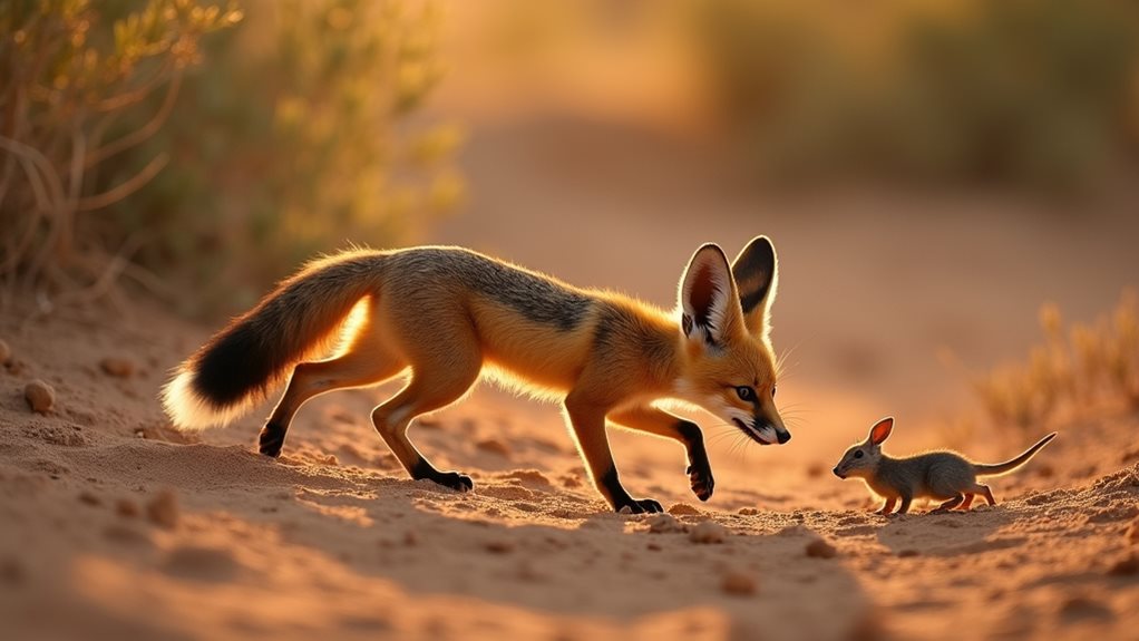 stealthy kit fox hunters